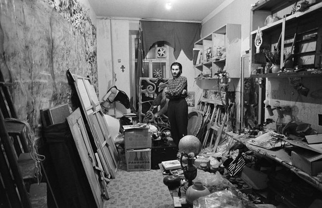 Andrey Bezukladnikov. Contemporary artists. Георгий Острецов. Москва. 1987
