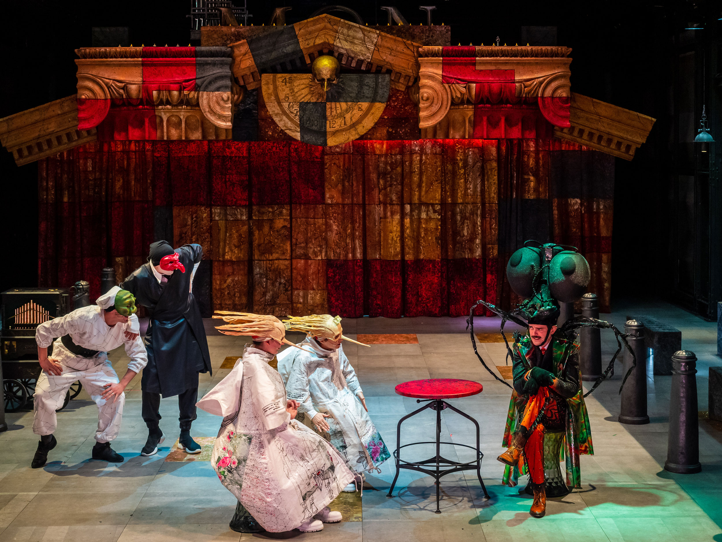Andrey Bezukladnikov. Theater. 2019. Photo of the performance of Boris Yukhananov "Pinocchio", based on the play by Andrei Vishnevsky Фото из спектакля Бориса Юхананова «Пиноккио»